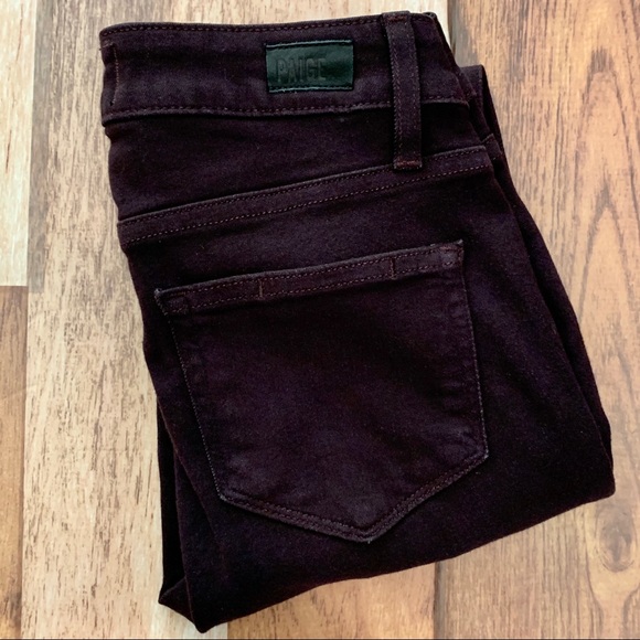 Paige Verdugo Ankle Jeans in Java Brown - Picture 11 of 12